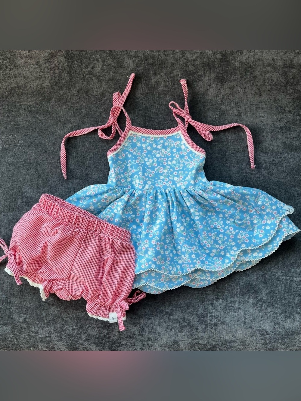 Love & Grow American Beauty Tunic Set Size 12 Months